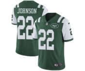 Youth Nike New York Jets #22 Trumaine Johnson Green Team Color Vapor Untouchable Elite Player NFL Jersey