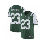 Youth Nike New York Jets #23 Terrence Brooks Green Team Color Vapor Untouchable Limited Player NFL Jersey