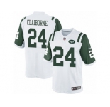 Youth Nike New York Jets #24 Morris Claiborne Limited White NFL Jersey