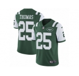 Youth Nike New York Jets #25 Shamarko Thomas Green Team Color Vapor Untouchable Limited Player NFL Jersey