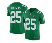 Youth Nike New York Jets #25 Shamarko Thomas Limited Green Rush NFL Jersey