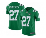 Youth Nike New York Jets #27 Darryl Roberts Limited Green Rush Vapor Untouchable NFL Jersey