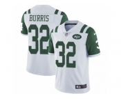 Youth Nike New York Jets #32 Juston Burris White Vapor Untouchable Limited Player NFL Jersey