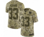 Youth Nike New York Jets #33 Jamal Adams Limited Camo 2018 Salute to Service NFL Jersey