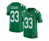 Youth Nike New York Jets #33 Jamal Adams Limited Green Rush NFL Jersey
