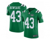 Youth Nike New York Jets #43 Julian Howsare Limited Green Rush NFL Jersey