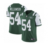Youth Nike New York Jets #54 Avery Williamson Green Team Color Vapor Untouchable Elite Player NFL Jersey
