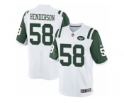 Youth Nike New York Jets #58 Erin Henderson Limited White NFL Jersey