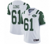 Youth Nike New York Jets #61 Spencer Long White Vapor Untouchable Elite Player NFL Jersey