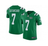Youth Nike New York Jets #7 Chandler Catanzaro Limited Green Rush NFL Jersey