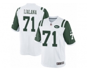 Youth Nike New York Jets #71 Ben Ijalana Limited White NFL Jersey