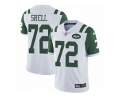 Youth Nike New York Jets #72 Brandon Shell White Vapor Untouchable Limited Player NFL Jersey