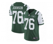 Youth Nike New York Jets #76 Wesley Johnson Green Team Color Vapor Untouchable Limited Player NFL Jersey