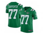 Youth Nike New York Jets #77 James Carpenter Limited Green Rush NFL Jersey