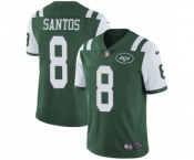 Youth Nike New York Jets #8 Cairo Santos Green Team Color Vapor Untouchable Elite Player NFL Jersey