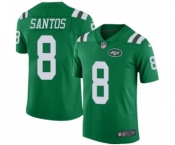 Youth Nike New York Jets #8 Cairo Santos Limited Green Rush Vapor Untouchable NFL Jersey