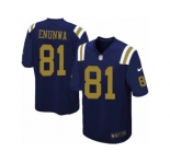 Youth Nike New York Jets #81 Quincy Enunwa Limited Navy Blue Alternate NFL Jersey