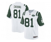 Youth Nike New York Jets #81 Quincy Enunwa Limited White NFL Jersey