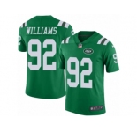 Youth Nike New York Jets #92 Leonard Williams Limited Green Rush NFL Jersey
