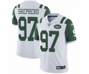 Youth Nike New York Jets #97 Nathan Shepherd White Vapor Untouchable Elite Player NFL Jersey