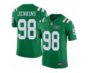 Youth Nike New York Jets #98 Jarvis Jenkins Limited Green Rush NFL Jersey