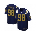 Youth Nike New York Jets #98 Mike Pennel Limited Navy Blue Alternate NFL Jersey
