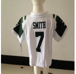 nike kids nfl jerseys new york jets #7 smith white[nike]