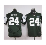 nike youth nfl jerseys new york jets #24 revis green[nike]