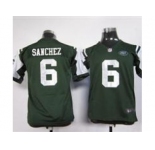 nike youth nfl jerseys new york jets #6 sanchez green[nike]