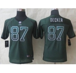 nike youth nfl jerseys new york jets #87 decker green[Elite drift fashion][decker]