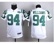 nike youth nfl jerseys new york jets #94 williams white[nike]
