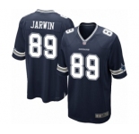 Men's Dallas Cowboys #89 Blake Jarwin Game Navy Blue Team Color Football Jersey