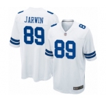 Men's Dallas Cowboys #89 Blake Jarwin Game White Football Jersey