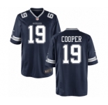 Men's Nike Dallas Cowboys #19 Amari Cooper Game Navy Blue Team Color NFL Jersey