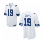 Men's Nike Dallas Cowboys #19 Amari Cooper Game White NFL Jersey