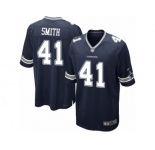 Men's Nike Dallas Cowboys #41 Keith Smith Game Navy Blue Team Color NFL Jersey
