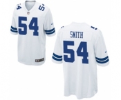 Men's Nike Dallas Cowboys #54 Jaylon Smith Game White NFL Jersey