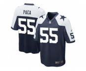 Men's Nike Dallas Cowboys #55 Stephen Paea Game Navy Blue Throwback Alternate NFL Jersey