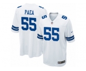 Men's Nike Dallas Cowboys #55 Stephen Paea Game White NFL Jersey