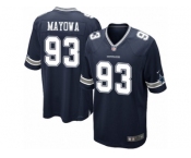 Men's Nike Dallas Cowboys #93 Benson Mayowa Game Navy Blue Team Color NFL Jersey