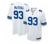 Men's Nike Dallas Cowboys #93 Benson Mayowa Game White NFL Jersey