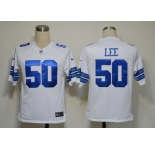 NIKE NFL Jerseys Dallas Cowboys 50 Lee white(Game)