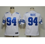 NIKE NFL Jerseys Dallas Cowboys 94 DeMarcus Ware white (Game)