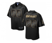 Nike Dallas Cowboys #88 Dez Bryant Pro Line Black Gold Collection Jersey[Game]