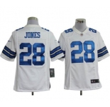 nike nfl jerseys dallas cowboys #28 felix jones white [Game Jersey]