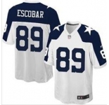 nike nfl jerseys dallas cowboys #89 escobar white[new game thankgivings]