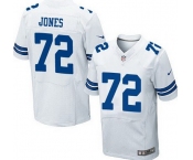 Men's Dallas Cowboys #72 Ed Jones White Retired Player NFL Nike Elite Jersey