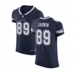 Men's Dallas Cowboys #89 Blake Jarwin Navy Blue Team Color Vapor Untouchable Elite Player Football Jersey