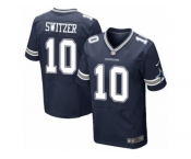 Men's Nike Dallas Cowboys #10 Ryan Switzer Elite Navy Blue Team Color NFL Jersey