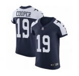 Men's Nike Dallas Cowboys #19 Amari Cooper Navy Blue Alternate Vapor Untouchable Elite Player NFL Jersey